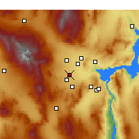 Nearby Forecast Locations - Las Vegas - Mapa