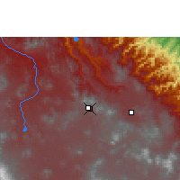Nearby Forecast Locations - Pachuca de Soto - Mapa