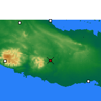 Nearby Forecast Locations - Sancti Spíritus - Mapa