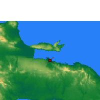 Nearby Forecast Locations - Samaná - Mapa