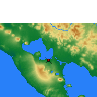 Nearby Forecast Locations - Manágua - Mapa