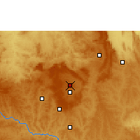 Nearby Forecast Locations - Brasília - Mapa