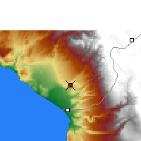 Nearby Forecast Locations - Tacna - Mapa