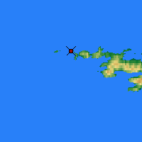 Nearby Forecast Locations - Ilha Bird - Mapa