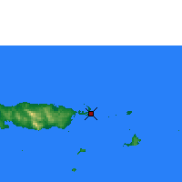 Nearby Forecast Locations - Ilha de Los Negros - Mapa