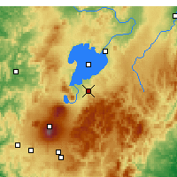 Nearby Forecast Locations - Tūrangi - Mapa