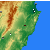 Nearby Forecast Locations - Waipukurau - Mapa