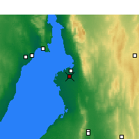 Nearby Forecast Locations - Port Pirie Aeroporto - Mapa