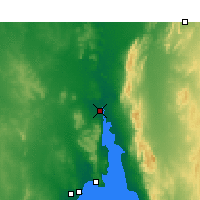 Nearby Forecast Locations - Port Augusta - Mapa