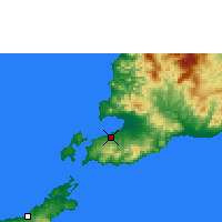 Nearby Forecast Locations - Cupão - Mapa