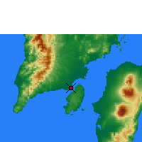 Nearby Forecast Locations - Iloilo - Mapa