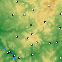 Nearby Forecast Locations - Siegen - Mapa