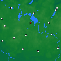 Nearby Forecast Locations - Meckl. Seen - Mapa