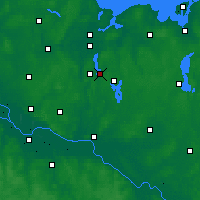 Nearby Forecast Locations - Ratzeburg - Mapa