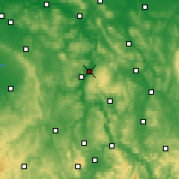 Nearby Forecast Locations - Holzminden - Mapa