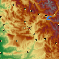Nearby Forecast Locations - Laragne-Montéglin - Mapa