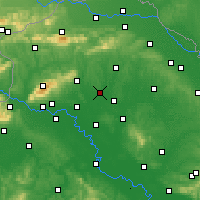 Nearby Forecast Locations - Vrbovec - Mapa