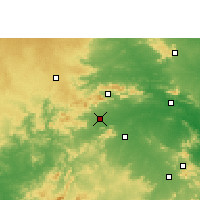 Nearby Forecast Locations - Chakradharpur - Mapa