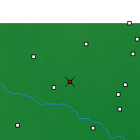 Nearby Forecast Locations - Deoria - Mapa