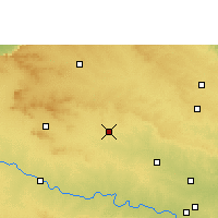 Nearby Forecast Locations - Jalna - Mapa