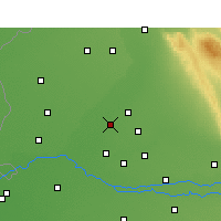 Nearby Forecast Locations - Kapurthala - Mapa