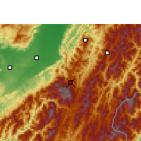 Nearby Forecast Locations - Coimá - Mapa