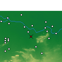 Nearby Forecast Locations - Lakhisarai - Mapa