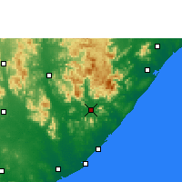 Nearby Forecast Locations - Parlakhemundi - Mapa
