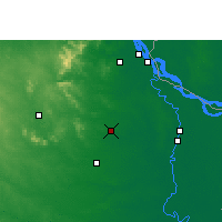 Nearby Forecast Locations - Rampurhat - Mapa