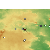 Nearby Forecast Locations - Saunda - Mapa