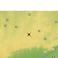 Nearby Forecast Locations - Sehore - Mapa