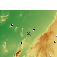 Nearby Forecast Locations - Sheoganj - Mapa