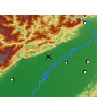 Nearby Forecast Locations - Silapathar - Mapa