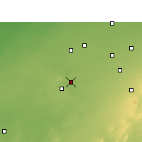 Nearby Forecast Locations - Sujangarh - Mapa