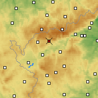 Nearby Forecast Locations - Nejdek - Mapa