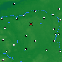 Nearby Forecast Locations - Pniewy - Mapa
