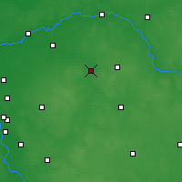 Nearby Forecast Locations - Węgrów - Mapa