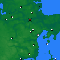 Nearby Forecast Locations - Randers - Mapa