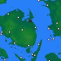Nearby Forecast Locations - Kerteminde - Mapa
