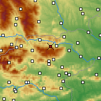 Nearby Forecast Locations - Lovrenc na Pohorju - Mapa