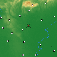 Nearby Forecast Locations - Jászberény - Mapa