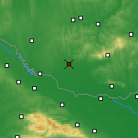 Nearby Forecast Locations - Szigetvár - Mapa