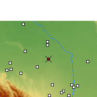 Nearby Forecast Locations - Saavedra - Mapa