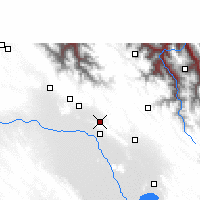 Nearby Forecast Locations - Cala Cala - Mapa