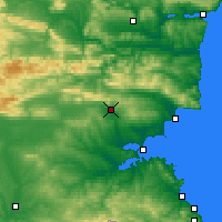 Nearby Forecast Locations - Aitos - Mapa