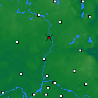 Nearby Forecast Locations - Zehdenick - Mapa