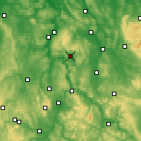 Nearby Forecast Locations - Uslar - Mapa