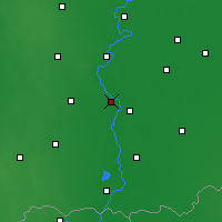 Nearby Forecast Locations - Csongrád - Mapa