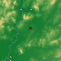 Nearby Forecast Locations - Luchegorsk - Mapa