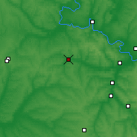 Nearby Forecast Locations - Barvinkove - Mapa